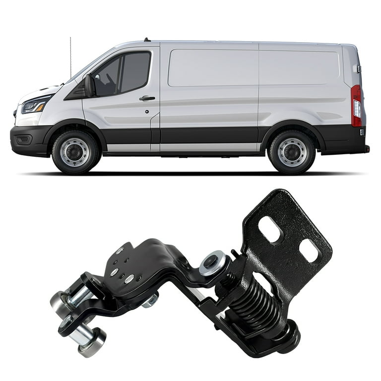 AUTOKING-US Right Side Sliding Door Handle – Black Exterior For 2015-2019 Ford Transit 150/250/350 Connect