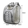 thumbnail image 4 of Mochila para gatos Yuxing portátil con ventana color negro, 4 of 5
