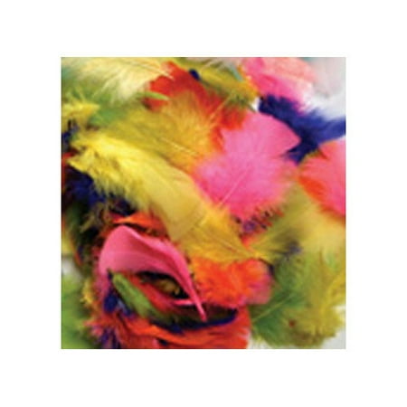 Chenille Kraft Company Feathers Bright Hues (Set of 4)