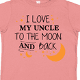thumbnail image 4 of Inktastic I Love My Uncle to the Moon and Back Boys or Girls Toddler T-Shirt, 4 of 5