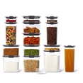 thumbnail image 1 of Rubbermaid Brilliance Pantry Containers with Lids and Scoops, 14 Pack (31 Piece Set), Airtight, BPA Free, Leak Proof, Stackable Kitchen Food Storage Containers, 1 of 13