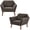 Charcoal, variant on Gracie Mills Rhode Island Lounge Chair