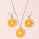 thumbnail image 4 of Conjunto de Joyas de Limón para Mujer, Ideal para Carnaval, Festivales y Presentaciones., 4 of 6