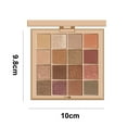 thumbnail image 2 of Juego de maquillaje de paleta de sombras de ojos, brillo mate, perla prensada, polvo de mezcla altamente pigmentado., 2 of 5