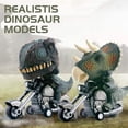 thumbnail image 4 of Childrens Dinosaur Modeling Pullback Motorcycle Simulation Locomotive Inertia Car-HAPDEN, 4 of 4