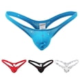 thumbnail image 3 of Tangas Para Hombres Ropa Interior T-back Bragas De Algodón Sexy Bikini Calzoncillos, 3 of 4