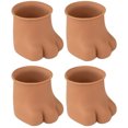 thumbnail image 1 of Bangcool Chair Legs Floor Protectors Cute 4PCS Cat Table Feet Covers Furniture Leg Caps, 1 of 10