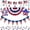 9 Pcs Bundle 1, variant on PMU 96 Pcs 4th of July Party Decor Table Set – American Flag Plates, Napkins, Dessert Cups, Tablecloth Cover, Centerpiece, Toothpicks, Drink Umbrellas – Patriotic Table Decorations Bundle