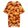 thumbnail image 3 of Baked Beans Sleepshirts For Sleeping Travels Loose Sleepdress Pajama Dress Soft Nightdress Sleepwear, 3 of 7