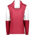 thumbnail image 2 of Holloway Sportswear L All-American Team Hoodie Scarlet Heather/White 222581, 2 of 5