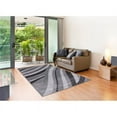 thumbnail image 4 of MDA Home Orelsi Gray Contemporary Polypropylene Area Rug - 5'2" x 7'5", 4 of 5