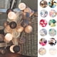 thumbnail image 4 of Bola de algodón luz 20 LED cadena de luz Navidad boda fiesta dormitorio decoración lámpara batería/USB 3m Kearding LED1837-23, 4 of 7