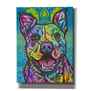 Epic Graffiti 'Butters' by Dean Russo, Giclee Canvas Wall Art, 12"x16"