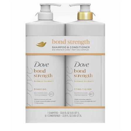 Dove Bond Strength Damage Therapy Shampoo & Conditioner, 2 pk./33.8 oz.