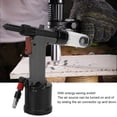 thumbnail image 4 of Pistola Remachadora Hidráulica, Herramienta Remachadora Neumática, Remachadoras Ciegas Neumáticas De Carrera De 18 Mm, Maquinaria De Bajo Ruido Para La Industria Ligera De Amonsee No, 4 of 7