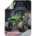 thumbnail image 2 of Manta Jay Franco Monster Jam Grave Digger 46 x 60 pulgadas, 2 of 5