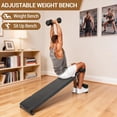 thumbnail image 2 of YUSAZENS Iron Sit Up Bench Multifunctional Abdominal Core Muscle Training Home Gym Bodybuilding Workout Equipment Black, 2 of 5