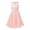 Pearl Pink, variant on Flower Girls Dress Sequins Rhinestone Bridesmaid Chiffon Dress Wedding Party Prom Dress Ball Gown Ivory 8