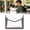 Black, variant on Navy Blue Trim A4 Waterproof File Pouch, 33x24.5cm/13x9.6in Business Transparent Document Envelope, Snap Closure Storage Bag for Office Filing & Craft Stationery, 1Pcs
