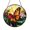 Acrylic 3.5 Inch, variant on Majestic Copper Butterfly Pink Lotus Suncatcher Hanging Panel Glass