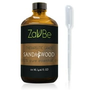 ZAVBE Sandalwood Essential Oil (Santalum Album) | 100% Pure, Undiluted, Natural, Therapeutic Grade 120 mL (4 oz)
