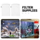 thumbnail image 4 of Bolsas de medios filtrantes para acuarios Bolsas de medios filtrantes para peceras Bolsa de filtro de medios de malla con cremallera para biosferas de carbón activado Anillos de cerámica, 4 of 5
