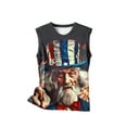 thumbnail image 4 of VerPetridure Womens American Flag Tank Tops Patriotic Shirts for Women 4th of July Tanks Top Loose Fit Summer Ring Tees Top, 4 of 5