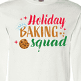 thumbnail image 4 of Inktastic Christmas Holiday Baking Squad Long Sleeve T-Shirt, 4 of 5