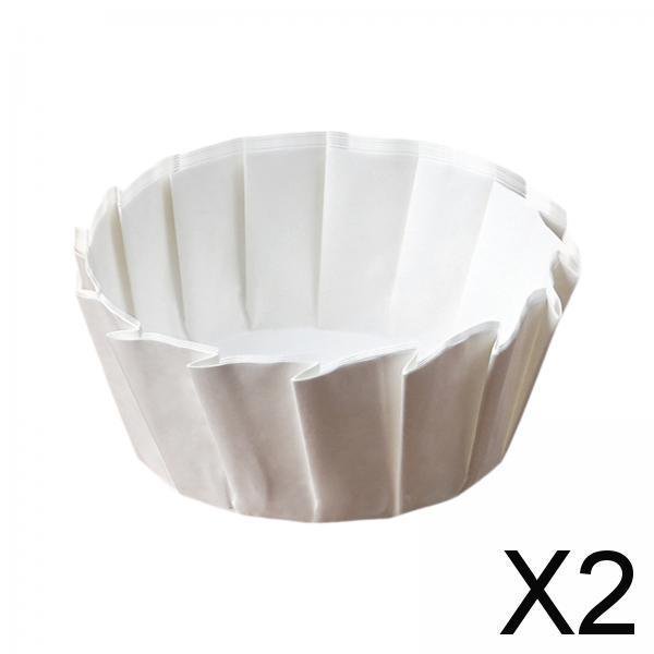 Revestimientos De Papel Para Freidora De Aire, Redondos, Para Hornear Albóndigas, Batata Asada, 6 Pulgadas, 2x50 Uds. 2 piezas
