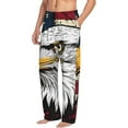 thumbnail image 6 of Honiee American Bald Eagle for men - a sleek fusion of Straight Pajama Pants, versatile Lounge Pants, and cozy Sleepwear, all rolled into one-XX-Large, 6 of 6
