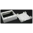 thumbnail image 2 of Legrand Wiremold NM Series NM3-2 Outlet Box Raceway Cable Entry Wall Mounting Plastic, 2 of 3