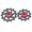 Red, variant on Etalchic 12T 14T Mountain Road Bicycle Rear Derailleur Pulley XX1, X01, for XTR, Upgrade