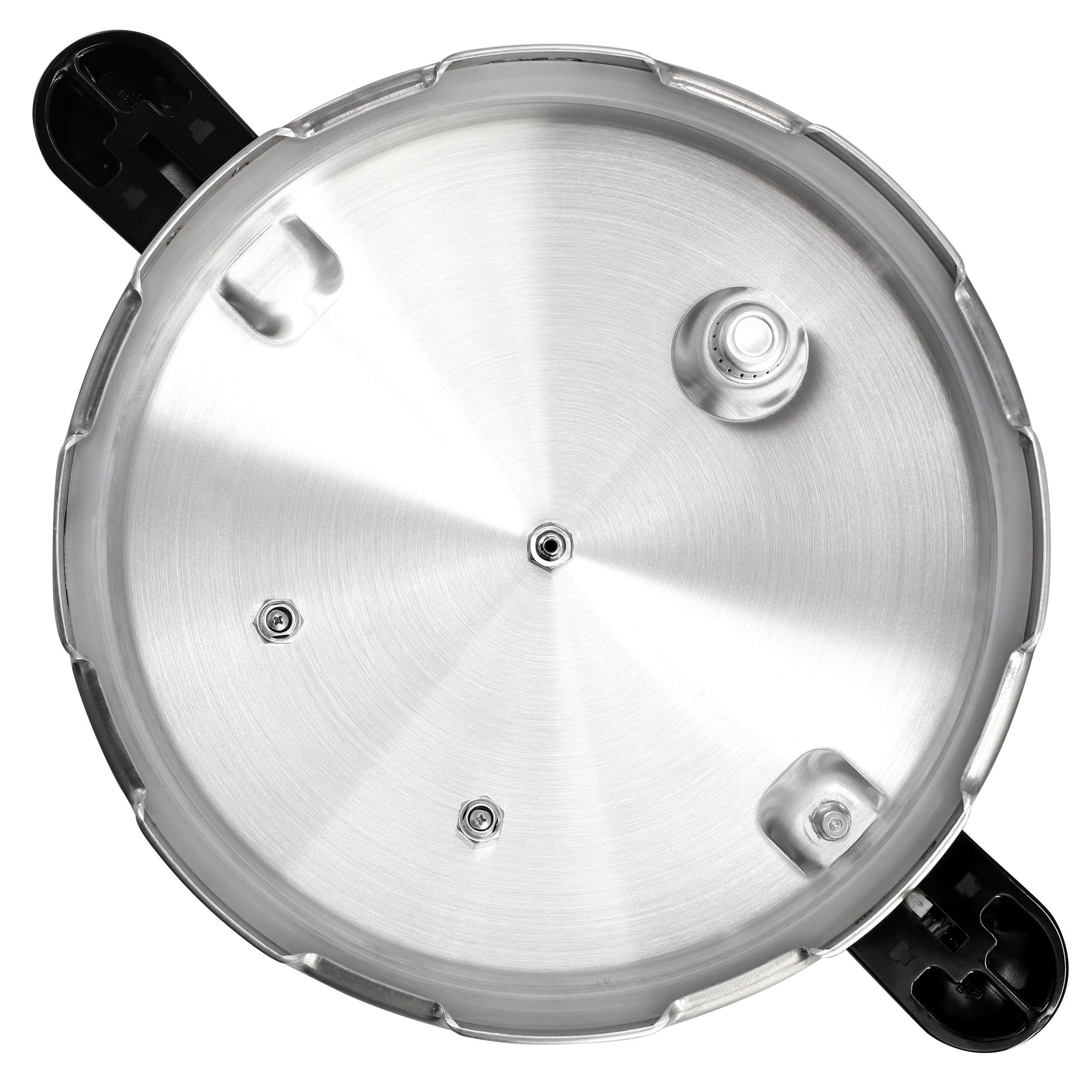 MegaChef 24 Quart Large Capacity Aluminum Stovetop Pressure Cooker for Induction and Gas Stove-Tops