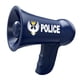 thumbnail image 1 of Megáfono de de policía con micrófono de sonido de sirena, juguetes de vestir para Azul perfke Megáfono de policía megáfono, 1 of 9