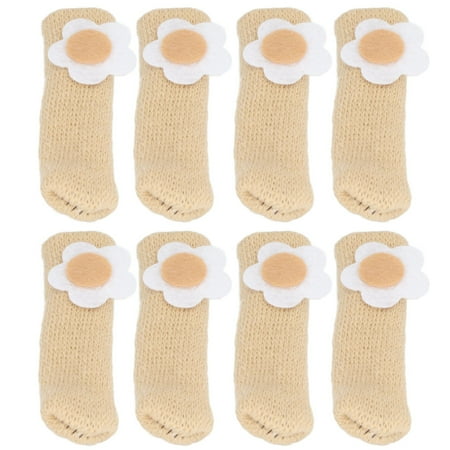 

Furniture Leg Sock Double Layer Knitted Floor Foot Protector Elastic For Home