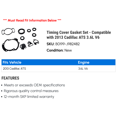 thumbnail image 2 of Timing Cover Gasket Set - Compatible with 2013 Cadillac ATS 3.6L V6, 2 of 2