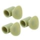 thumbnail image 4 of 10 topes de puerta de silicona sin perforaciones, anticolisión, tapón de manija de puerta para el hogar, baño, dormitorio, color verde, 4 of 14