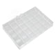 thumbnail image 3 of Caja De Almacenamiento De Pendientes De Acrílico, Soporte Organizador De Joyas De Acrílico Transparente De 3 Capas Y 72 Rejillas Con Tapa A Prueba De Polvo Para Collares Y, 3 of 7