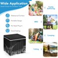 thumbnail image 2 of 10 Gallon Portable Beverage Cooler Storage Box, Insulated Ice Chest for Picnic, Camping and Outdoor Party, 2 of 7