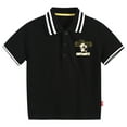 thumbnail image 2 of SHenli Kids Polo Shirts Boys 4T Button Down Tropical Print Short Sleeve Pocket Shirts Casual Pullover Tops T-Shirts Infant To Big Kid, 2 of 3