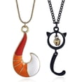 thumbnail image 4 of Girls Women Jewelry Peacock Necklace Pendant Snake Bracelet Story Role Play Jewelry Accessories Women Men Gifts Anime Jewelry, 4 of 5