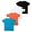 4PACK-1#, variant on HuaAngel Boys Girls Quick Dry T-Shirts 5 Pack Short Sleeve Athletic Tees Age 4-12