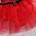 thumbnail image 6 of Bagilaanoe Toddler Baby Girl Christmas Romper Dress Sleeveless A-line Princess Dresses 3M 6M 12M 18M 24M 3T Kid Sequin Patchwork Tulle Skirt, 6 of 7