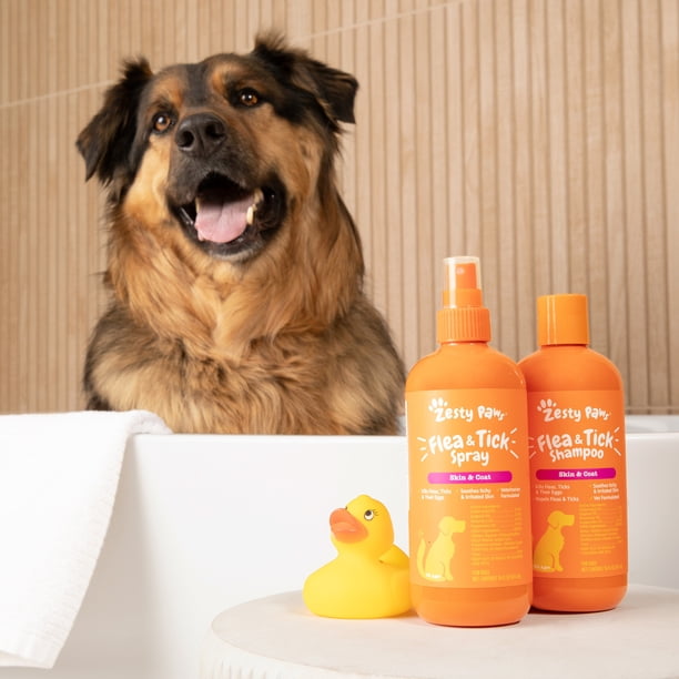 Zesty Paws Flea and Tick Spray for Dogs, 16 oz - Walmart.com Zesty Paws Flea and Tick Spray for Dogs, 16 oz - Walmart.com