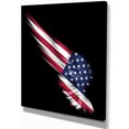 thumbnail image 3 of Design Art - Wing with American Flag, 3 of 4