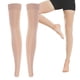 thumbnail image 4 of Los calcetines de compresión previenen las venas varicosas, los calcetines con punta abierta en el muslo, medias de soporte, 4 of 8