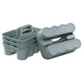 thumbnail image 7 of 4-Pack Products Deluxe Carry Caddy for Cleaning Products, 2 Compartment Plastic Cleaning Basket, 7 of 7
