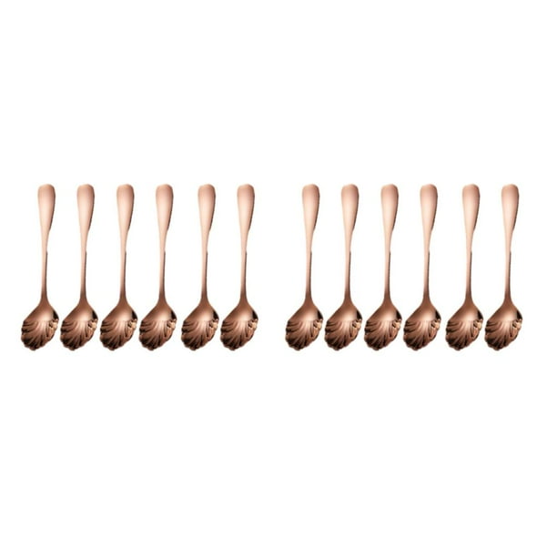Cucharadita de acero inoxidable Advancent 6 uds tenedor juego de cubiertos de viaje