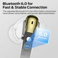 thumbnail image 3 of Monster Wireless Earbuds， Bluetooth 6.0 Stereo Headphones with Noise-Cancelling Mic and LED Display, Built-in Mic for Clear Calls, Waterproof Design for Sports, 3 of 7