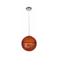 thumbnail image 1 of Candelabro de baloncesto Candelabro de habitación infantil Candelabro de personalidad creativo E27 Candelabro de techo de baloncesto y fútbol Sala de estar Comedor Dormitorio Iluminación cálida (sin, 1 of 5